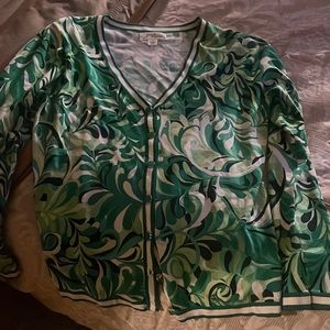 VINTAGE cardigan sweater/top